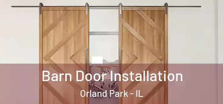 Barn Door Installation Orland Park - IL