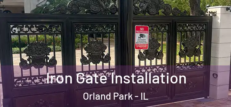 Iron Gate Installation Orland Park - IL
